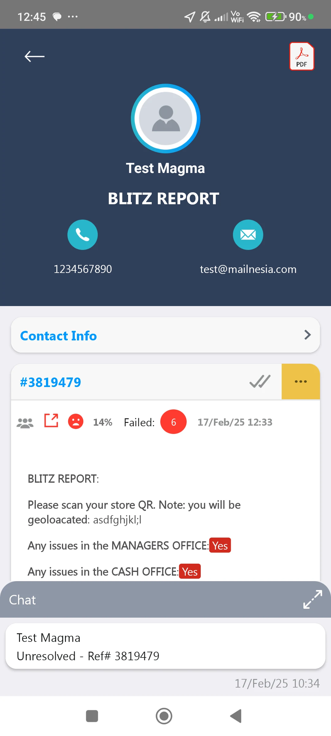 Magma App screenshot