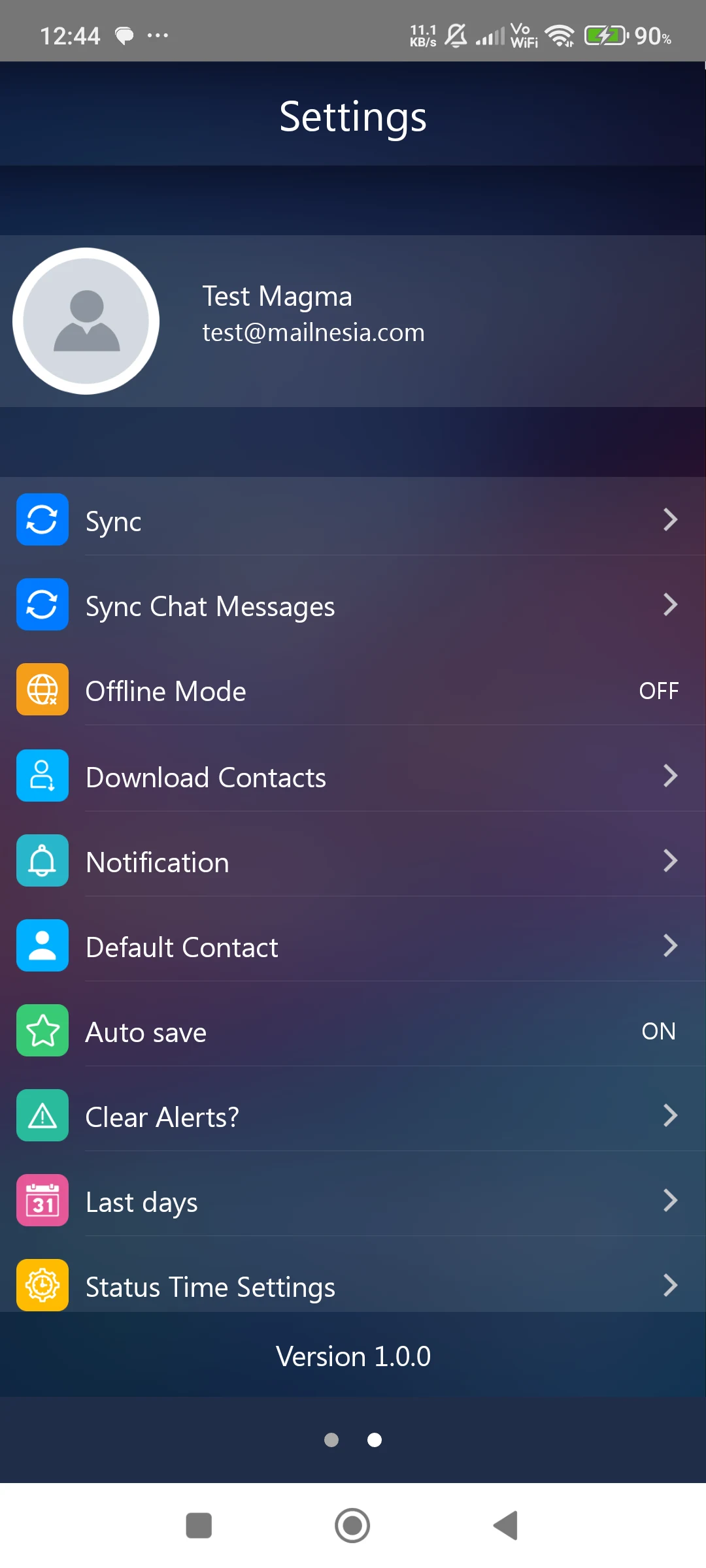 Magma App screenshot